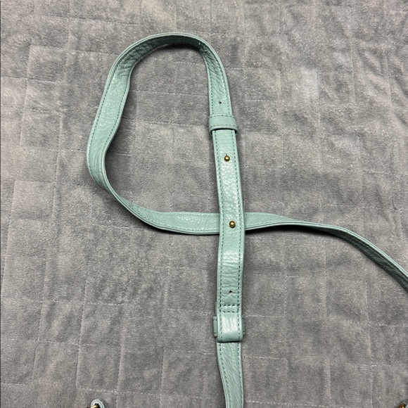 HOBO Leather Purse, Light Green, Crossbody, Shoulder, Adjustable, Wallet - Picture 6 of 12